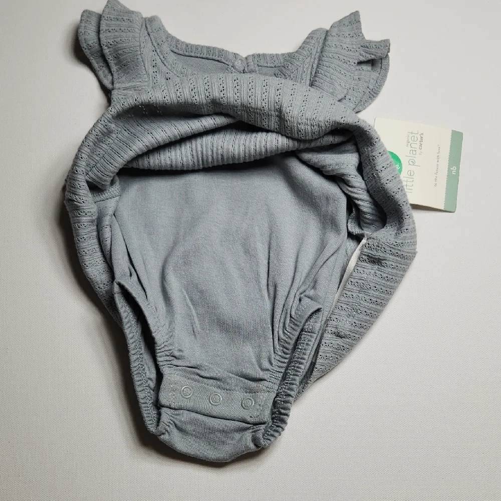 Gray Baby Romper